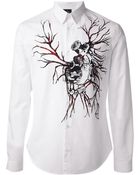 McQ by Alexander McQueen Heart Graphic Shirt - Lyst