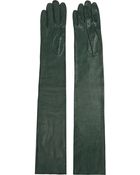 Missoni Leather Gloves - Lyst