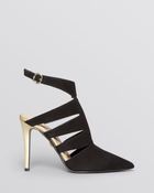 Diane von Furstenberg Pointed Toe Evening Pumps - Bizzy High Heel - Lyst