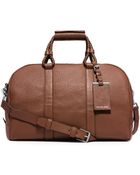 Michael Kors Bennett Medium Pebbled-Leather Duffel - Lyst