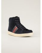 Gucci Hi-Top Trainers - Lyst