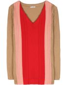 Miu Miu Wool Sweater - Lyst