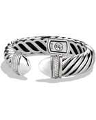 David Yurman Waverly Cable Bracelet with Diamonds - Lyst