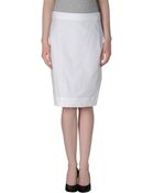 Vivienne Westwood Anglomania Knee Length Skirt - Lyst