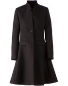 Neil Barrett Flared Overcoat - Lyst