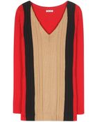 Miu Miu Wool Sweater - Lyst