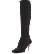 Donald J Pliner Tracey Stretch Knee Boot - Lyst
