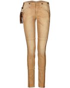 Polo Ralph Lauren Skinny Western Cropped Jeans - Lyst