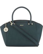 DKNY Small Leather Satchel - Lyst