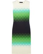 Jonathan Saunders Wave-Print Stretch-Jersey Dress - Lyst