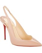 Christian Louboutin Fleuve Slingback Pumps - Lyst
