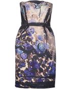 Lanvin Short Dress - Lyst