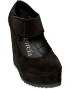 Pedro Garcia 120mm Suede Platform Wedges - Lyst