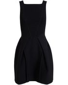 Roland Mouret Structured Stretch Crepe Dress - Lyst