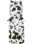 Milly Peplum Dress - Lyst