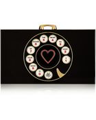 Charlotte Olympia Dial Pandora Perspex Clutch - Lyst