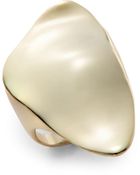 Alexis Bittar Miss Havisham Liquid Gold Triangle Ring - Lyst