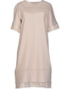 Chloé Short Dress - Lyst