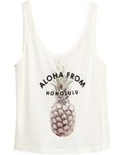 H&M Jersey Top - Lyst
