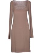 Manila Grace Short Dress - Lyst