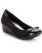 Ak Anne Klein Danah Cap Toe Wedges - Lyst
