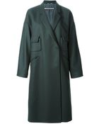 Rochas Oversized Coat - Lyst