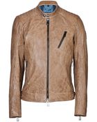 Belstaff Leather Kirkham Jacket - Lyst