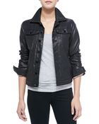 Blank Night Rider Faux-Leather Jacket - Lyst