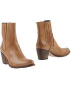Lena Milos Ankle Boots - Lyst