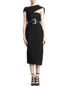 Donna Karan New York Asymmetric Body Dress - Lyst