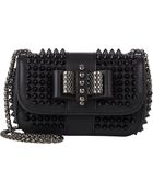 Christian Louboutin Spiked Sweety Charity Crossbody - Lyst