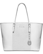 Michael Kors Michael Microstud Center Stripe Medium Travel Tote - Lyst