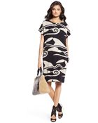Diane von Furstenberg Harriet Knit Tunic Dress - Lyst