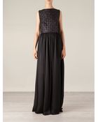 Maison Rabih Kayrouz Puckering Sleeveless Gown - Lyst