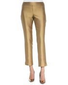 Lafayette 148 New York Stanton Stretch Cropped Pants - Lyst