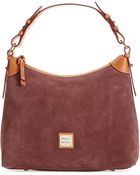 Dooney & Bourke Suede Hobo - Lyst