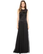 3.1 Phillip Lim Luna Gown - Black - Lyst