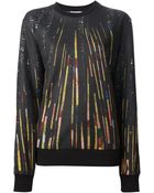 Givenchy Printed Sweatshirt - Lyst