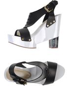 Pollini Sandals - Lyst