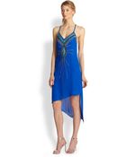Haute Hippie Silk Embroidered & Beaded Dress - Lyst