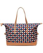 Tommy Hilfiger Diamond Print Travel Tote - Lyst