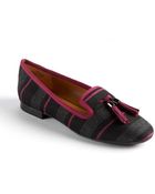 Nine West Lifezabrez Striped Smoking Flats - Lyst