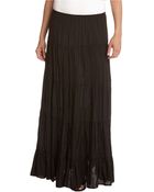 Karen Kane Tiered Maxi Skirt - Lyst