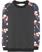 Tory Burch Ronnie Cotton Sweater - Lyst