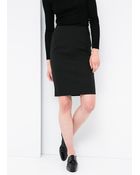 Mango Stretch Pencil Skirt - Lyst