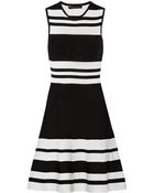 Ohne Titel Striped Stretch-Knit Mini Dress - Lyst