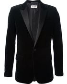 Saint Laurent Velvet Blazer - Lyst