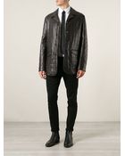 Canali Quilted Jacket - Lyst