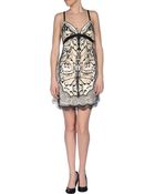 Roberto Cavalli Short Dress - Lyst