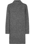 McQ by Alexander McQueen Wool-Blend Mini Dress - Lyst